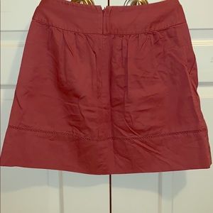 Pink high waist skirt